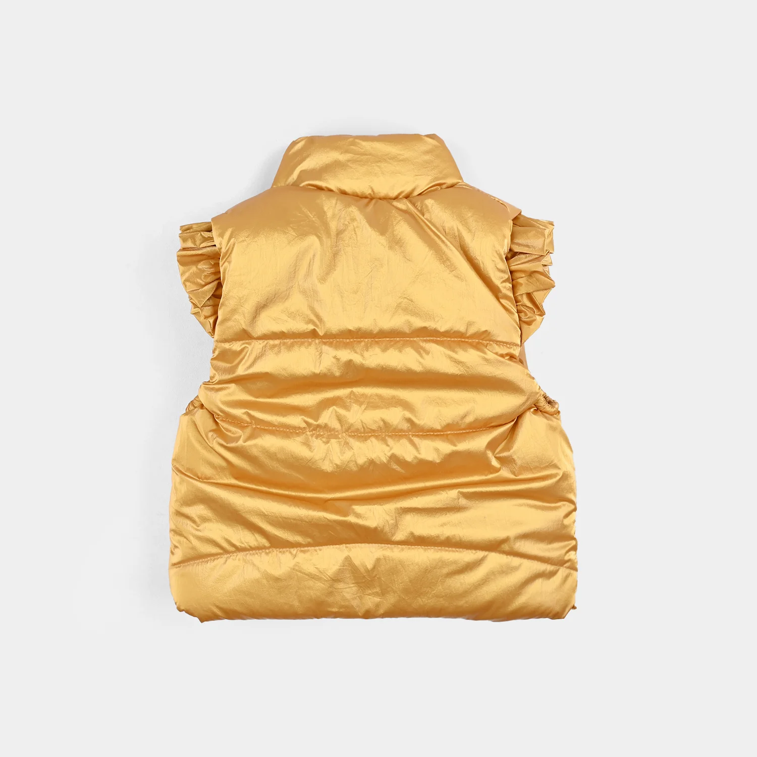 Infant Girls Quilted Jacket S/L Galaxy-GOLDEN - Image 4