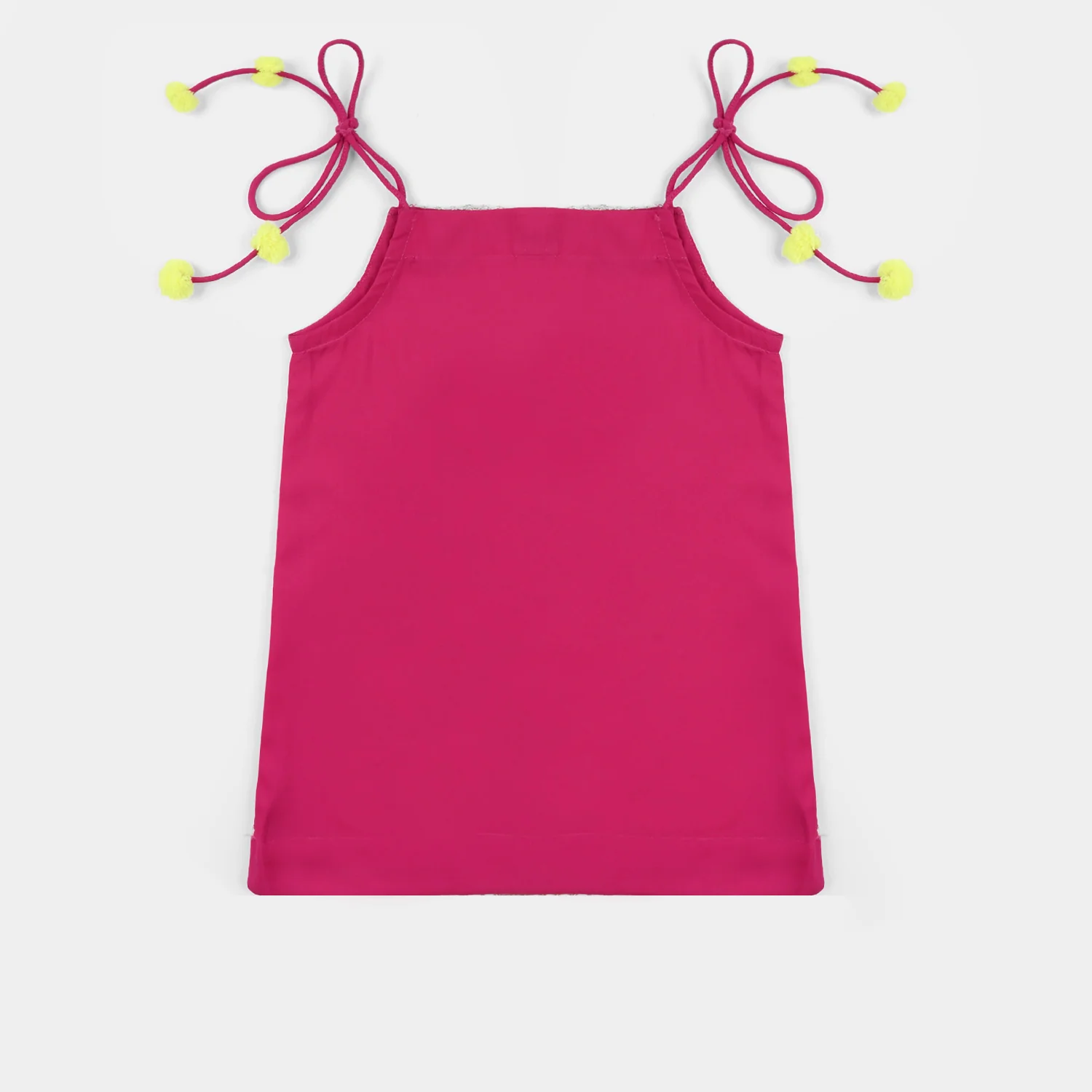 Infant Girls Raw Silk 2-Piece Set (Mah-E-Rang) - Shocking Pink - Image 9