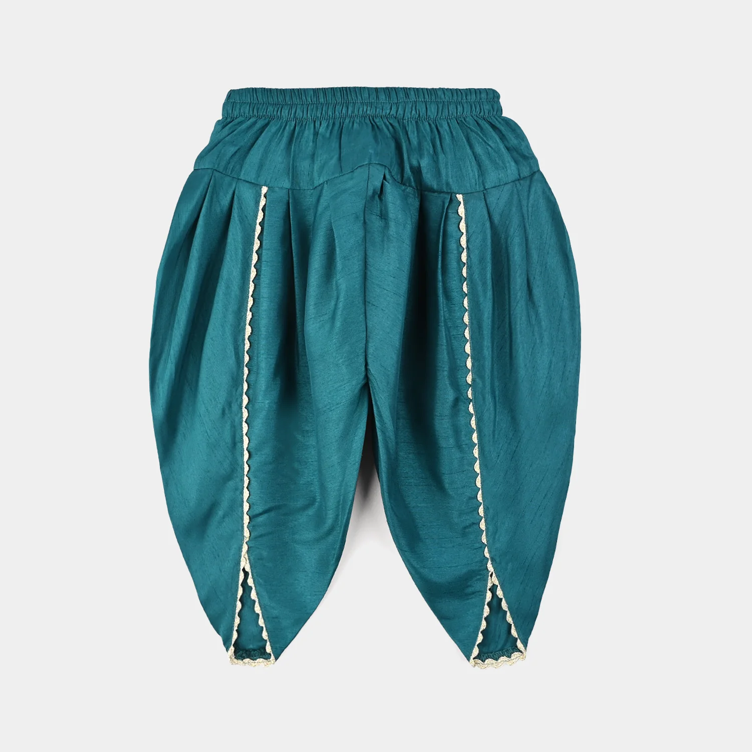 Infant Girls Raw Silk Emb 2Pcs Bella-Teal.Blue - Image 3