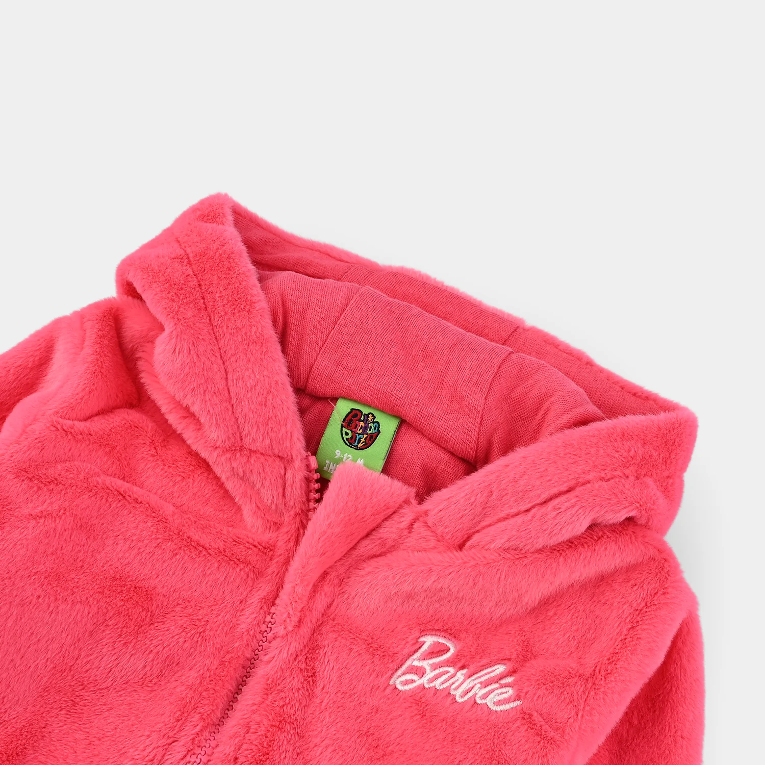 Infant Girls Sherpa Jacket - Pink - Image 2