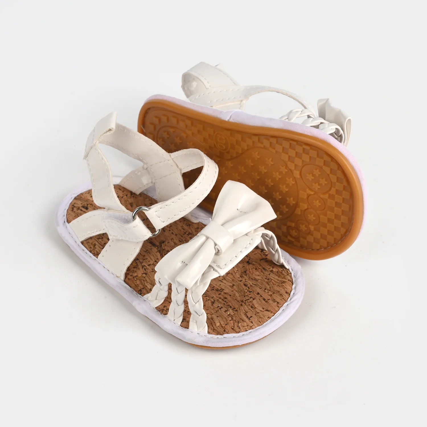 Infant Girls Shoes C-630-White - Image 2