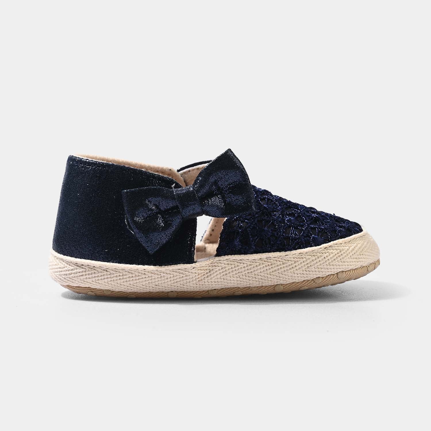 Infant Girls Shoes D128-Blue - Image 3