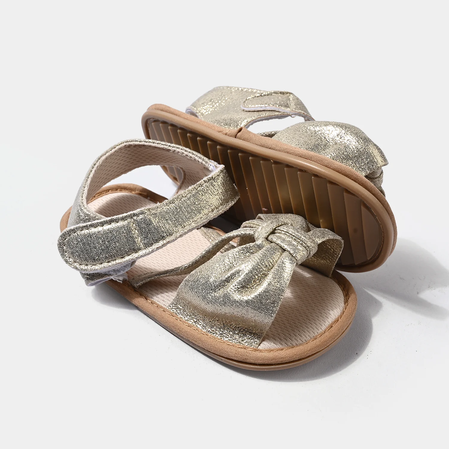 Infant Girls Shoes D33-GOLDEN - Image 2