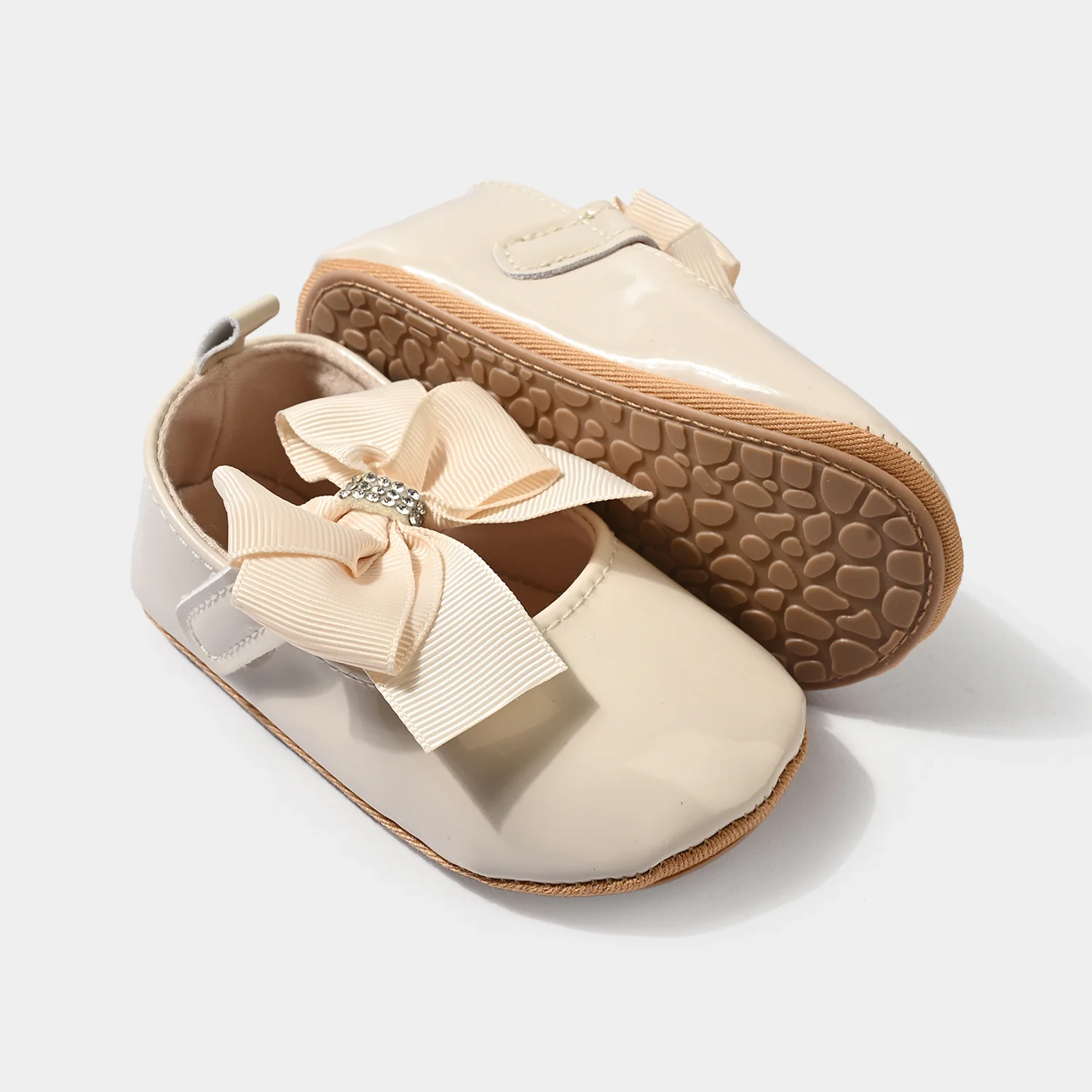 Infant Girls Shoes E201-BEIGE - Image 2
