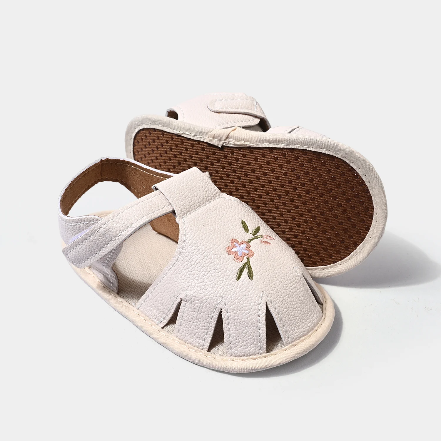 Infant Girls Shoes E213-BEIGE - Image 2