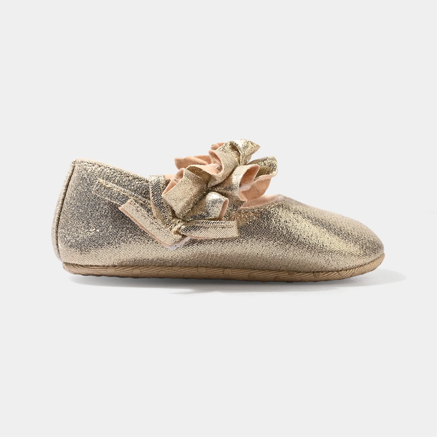 Infant Girls Shoes F36-GOLDEN - Image 3