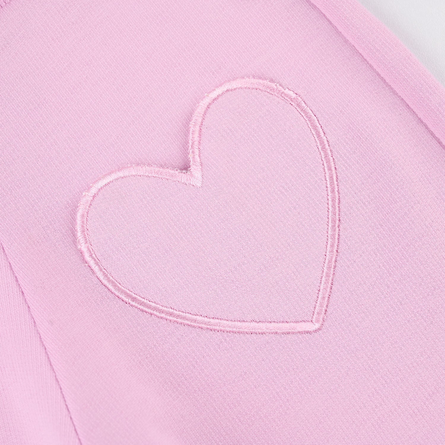 Infant Girls Cotton Shorts (Heart Pocket) - Pink - Image 3