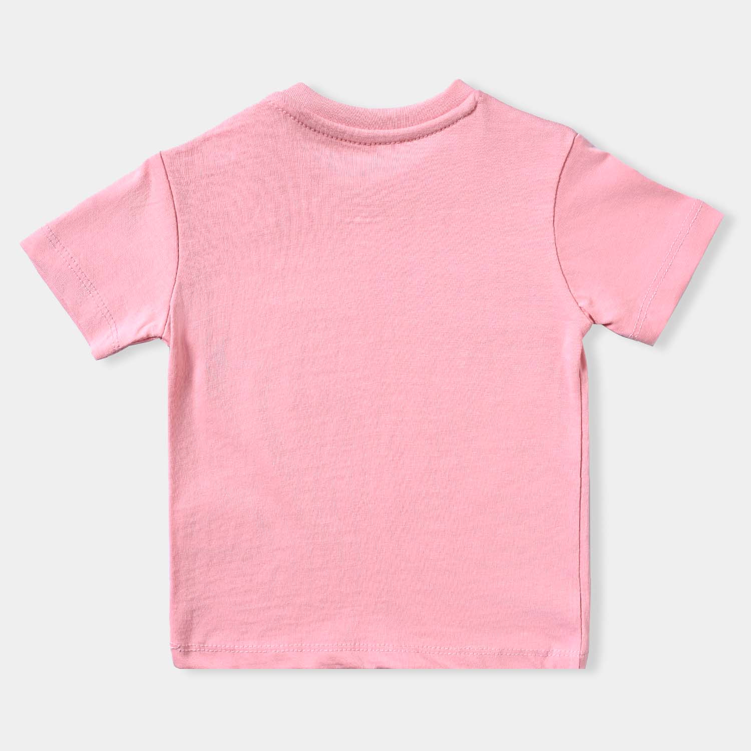 Infant Girls Cotton Jersey T-Shirt-Candy Pink - Image 4