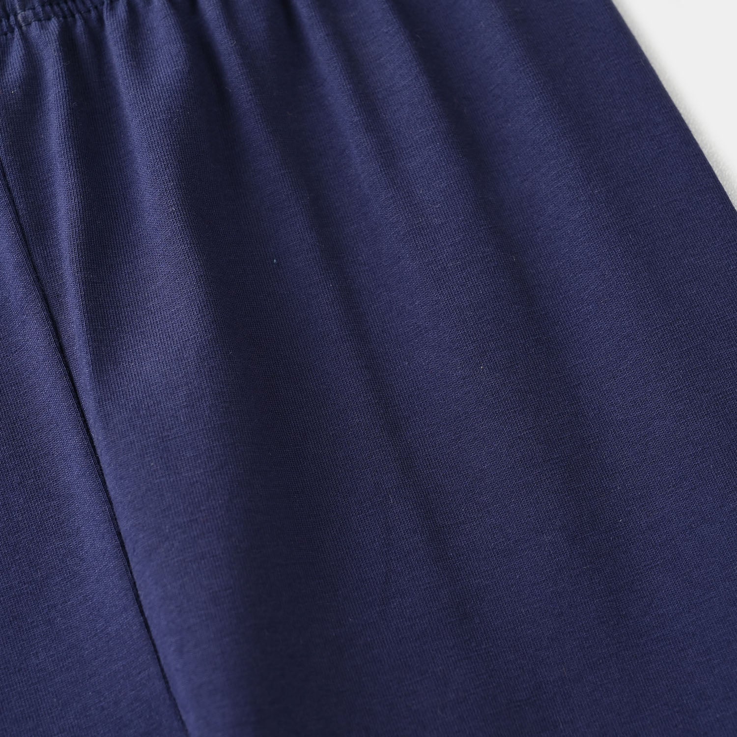 Infant Girls Lycra Jersey Tights - Navy - Image 2