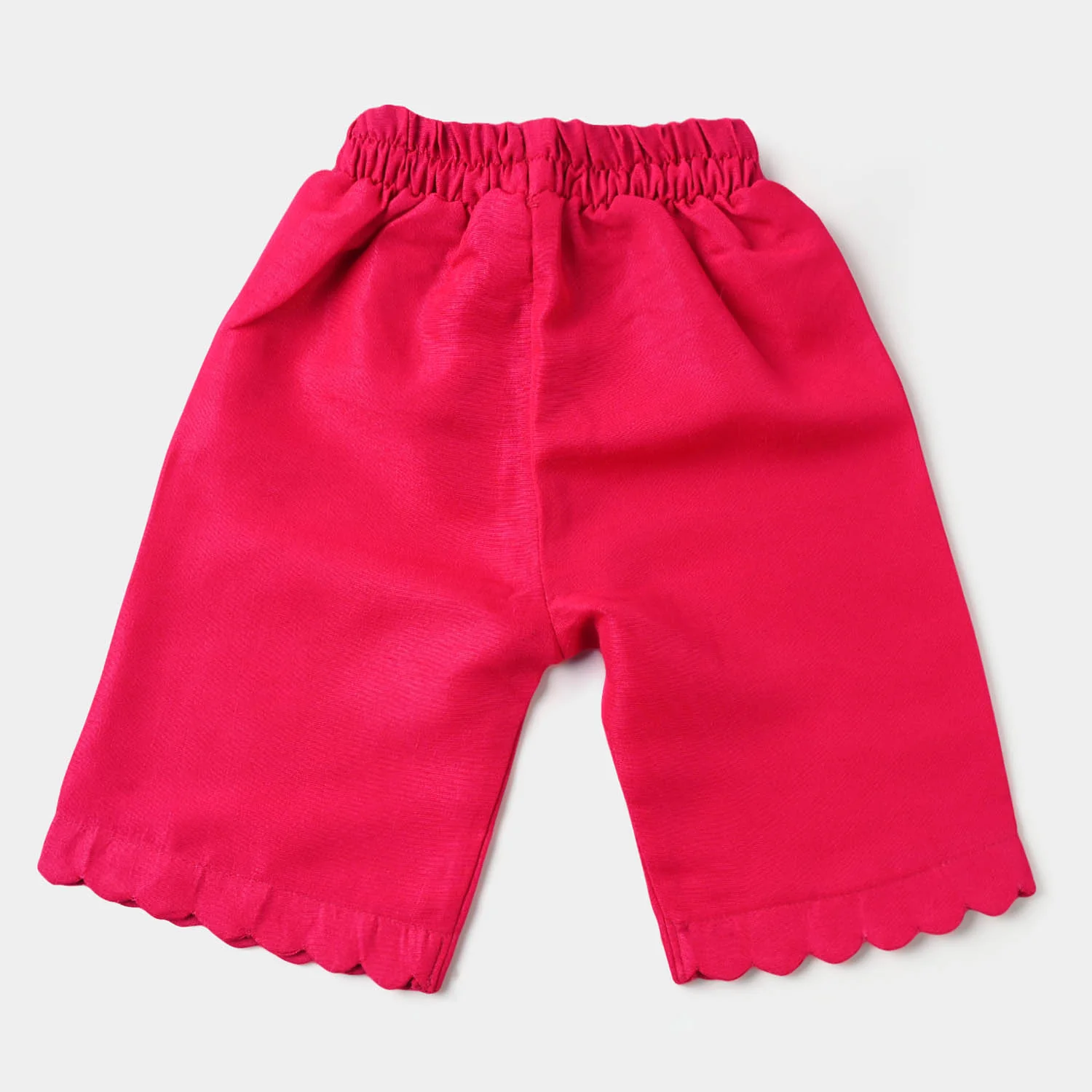 Infant Girls Viscose 2PCs Suit Ruby - Hot Pink - Image 6