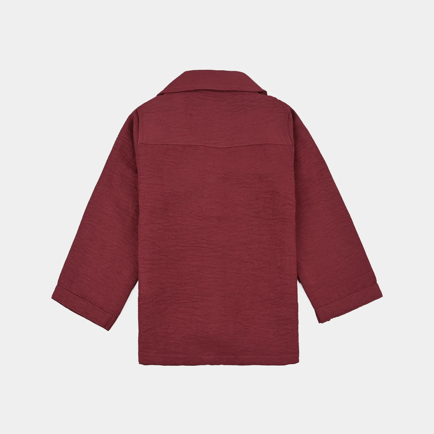 Infant Girls Viscose Nightwear -Basic-Red - Image 3