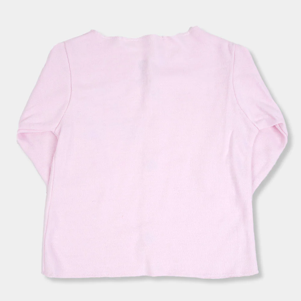 Infant Girls Waist 2 Pcs Set E-C - Pink/White - Image 4