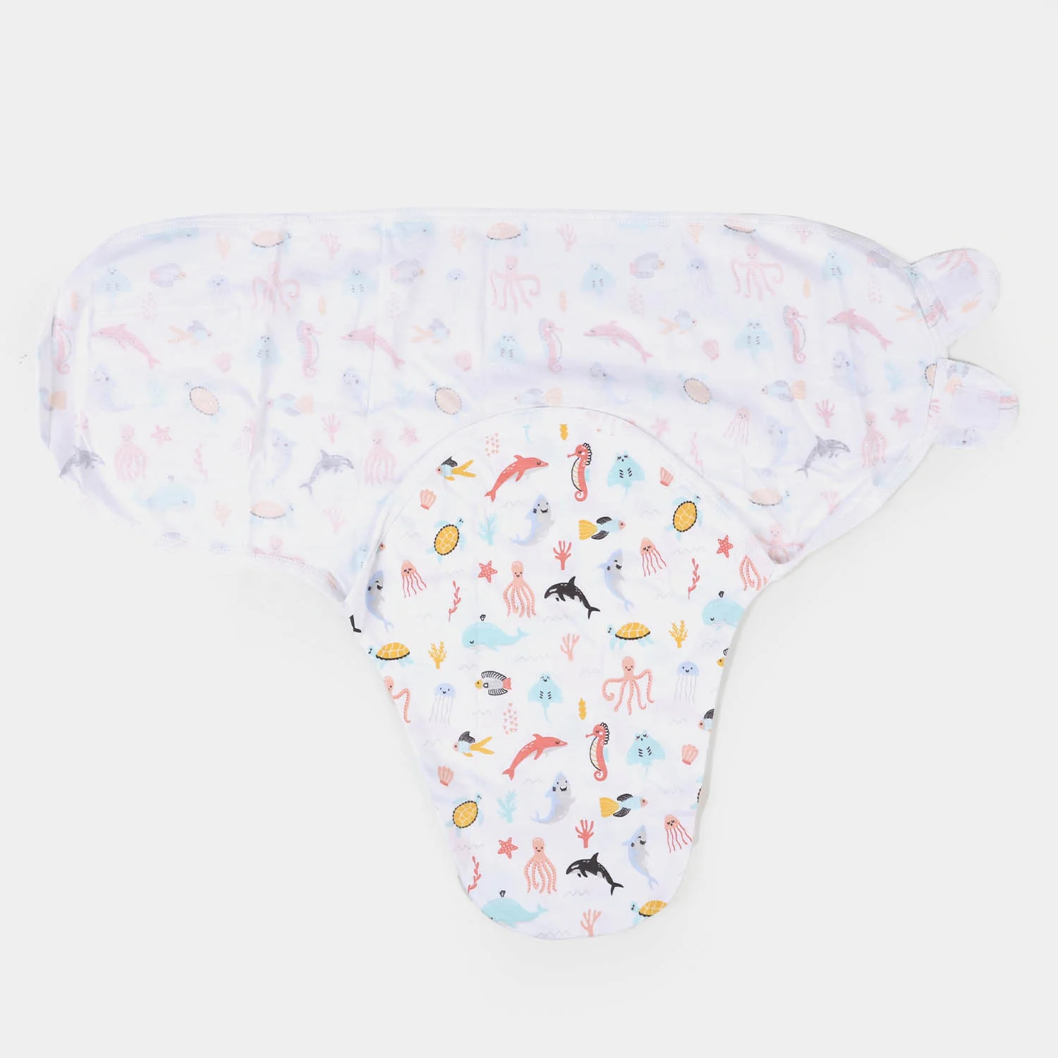 Infant Swaddle Marine - White