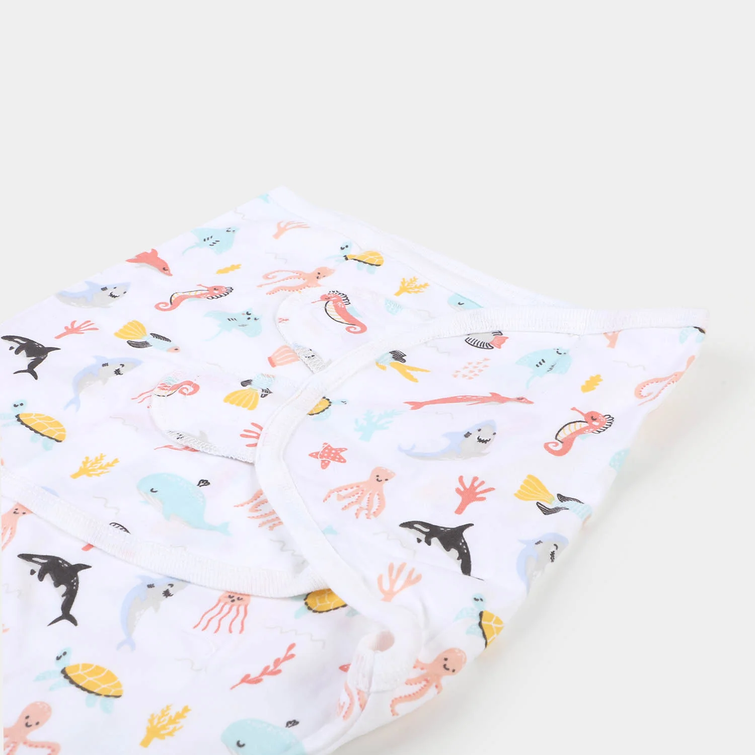 Infant Swaddle Marine - White - Image 2