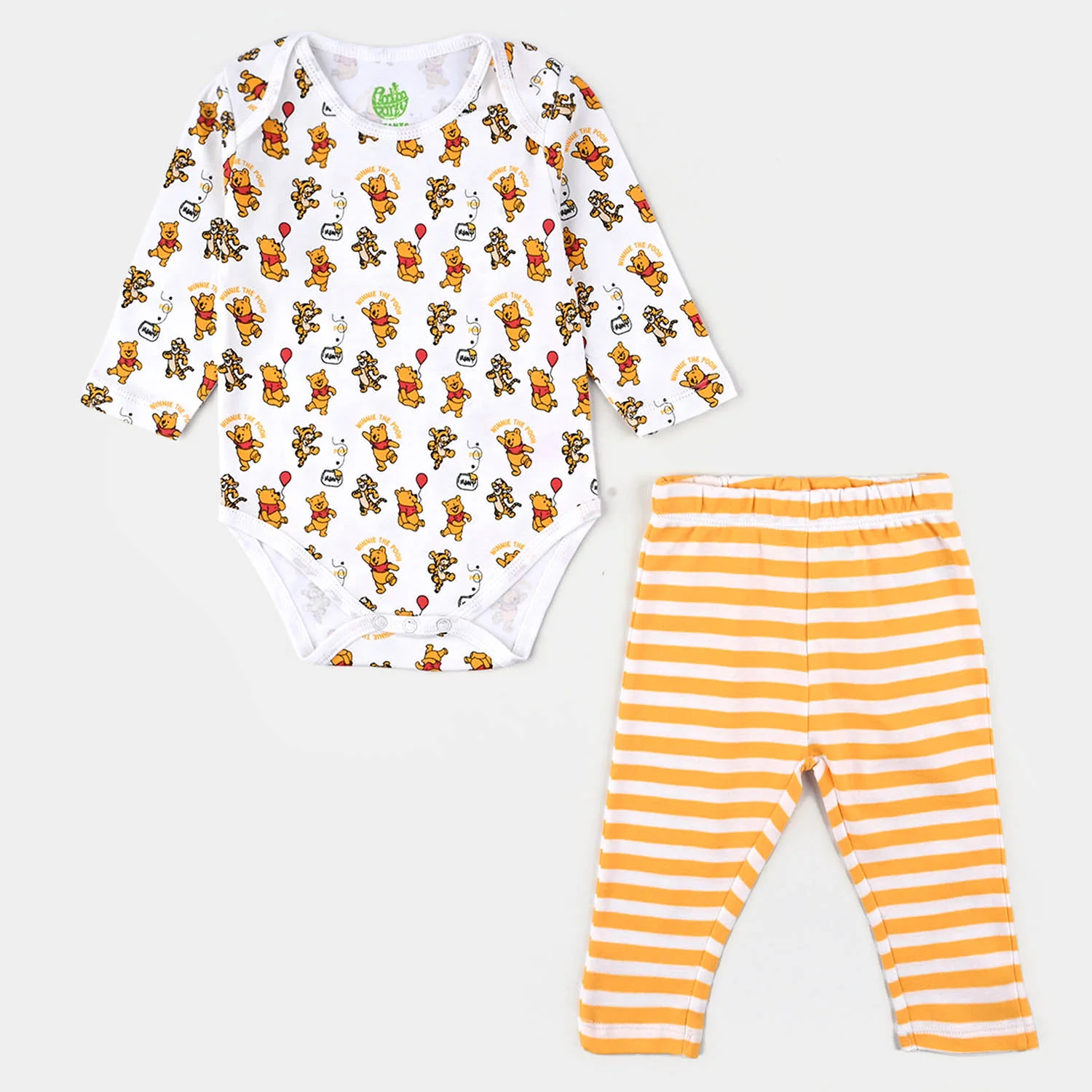 Infant Unisex Cotton Interlock 6 Piece Set Boys-White - Image 2