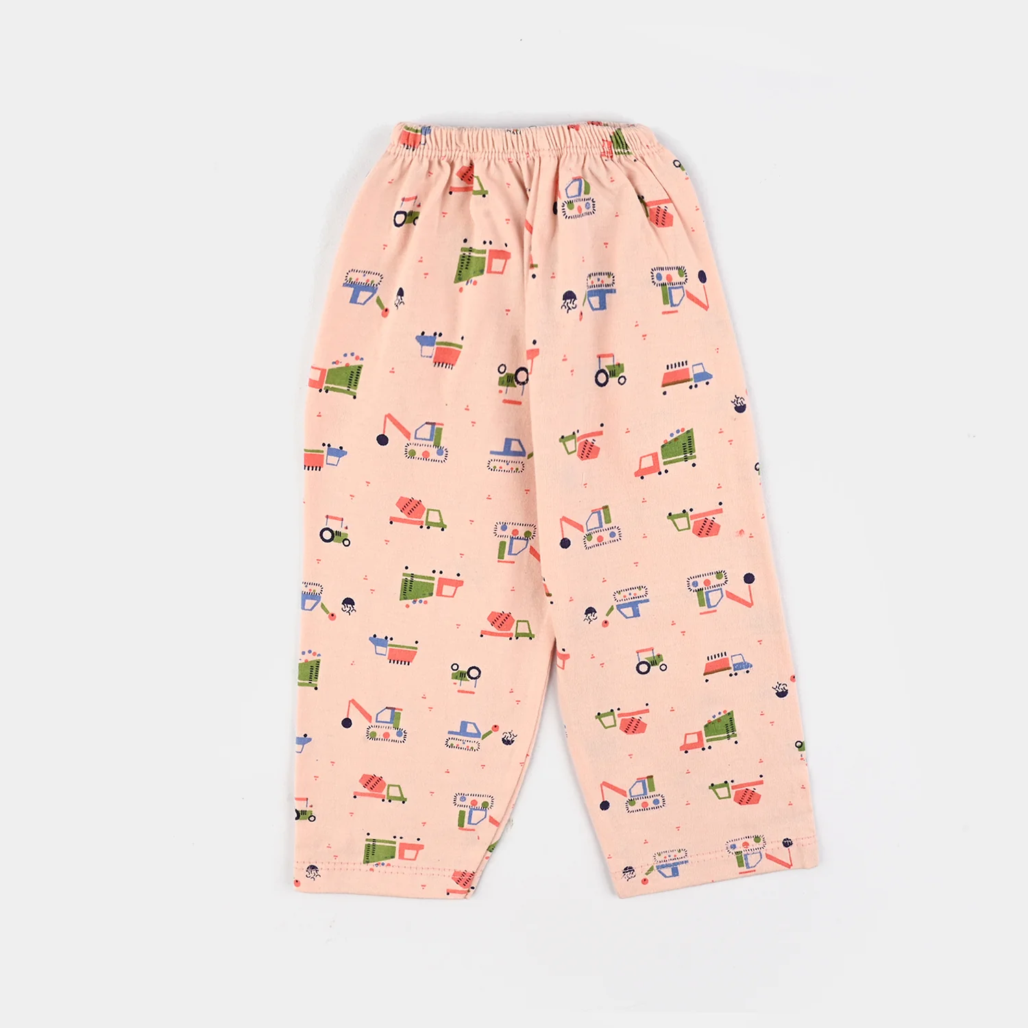 Infant Unisex Night Suit 3Pcs Set-Pink - Image 3