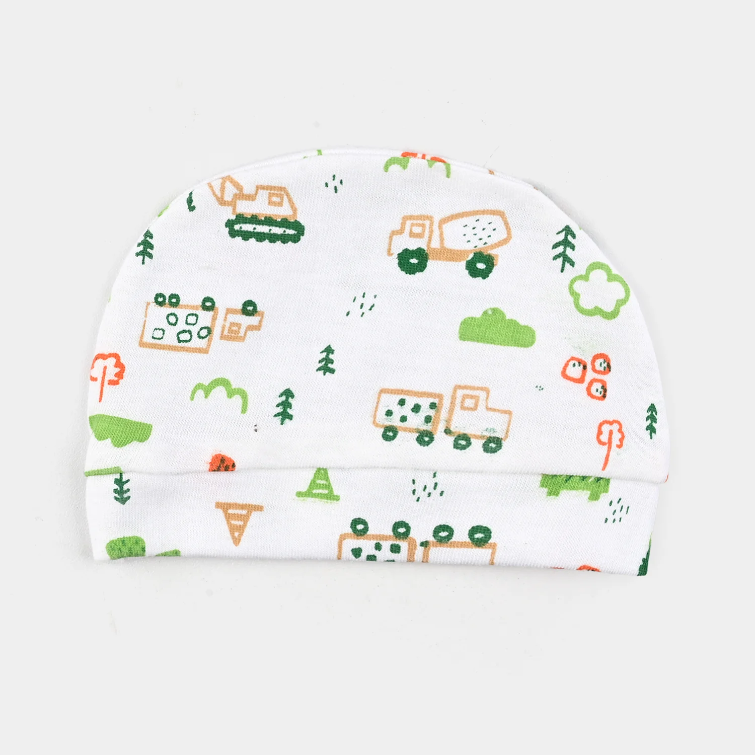 Infant Unisex Night Suit 3Pcs Set-White - Image 4