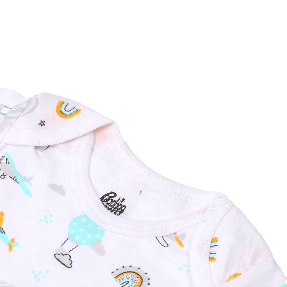 Infant Boys Romper 3 Pc Fly - Mix. - Image 5