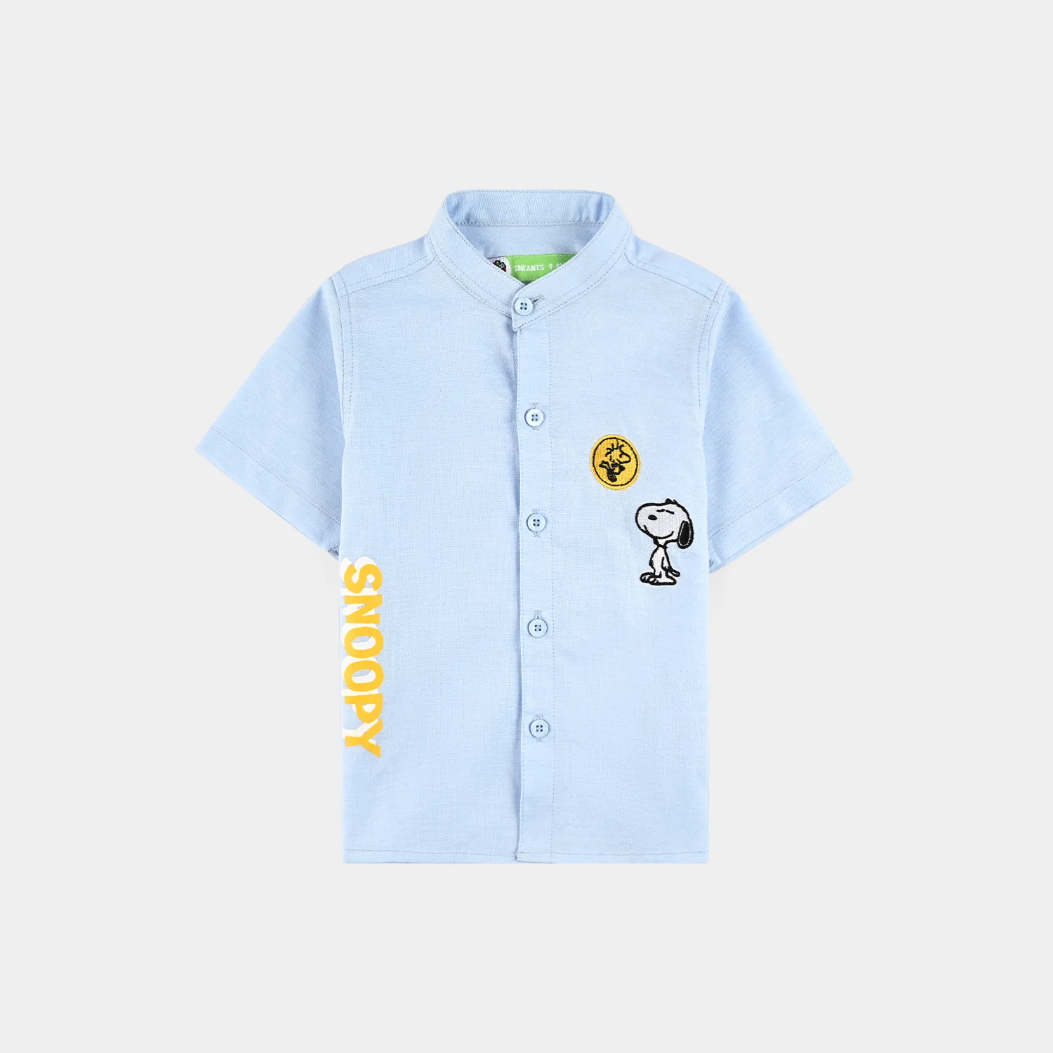 Infants Boys Oxford Shirt - Light Blue