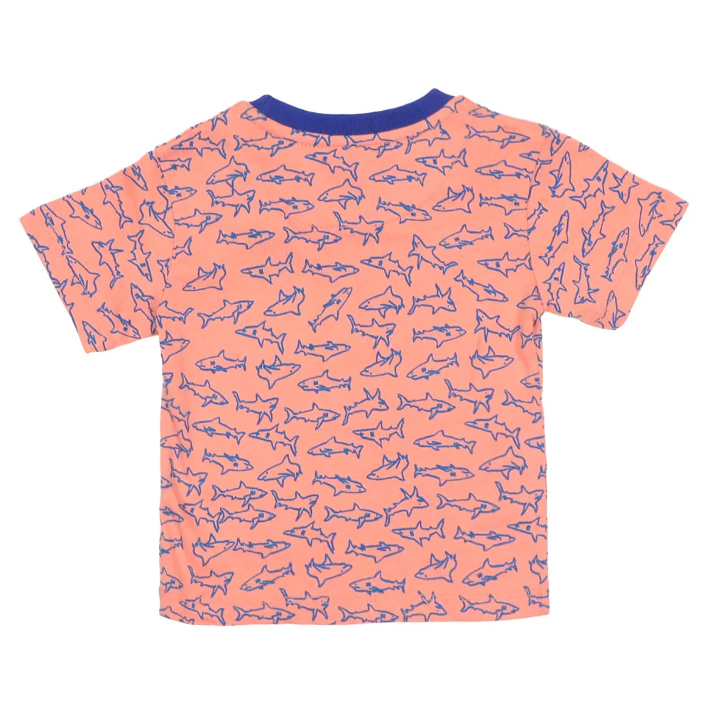 Infants Boys T-Shirt Shark - Mix - Image 3
