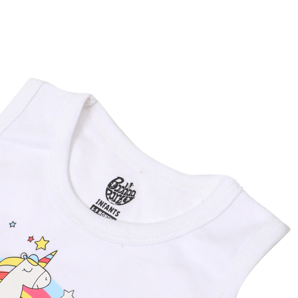 Infant Girls Sando 3 Pc Set Sparkle - mIX - Image 5