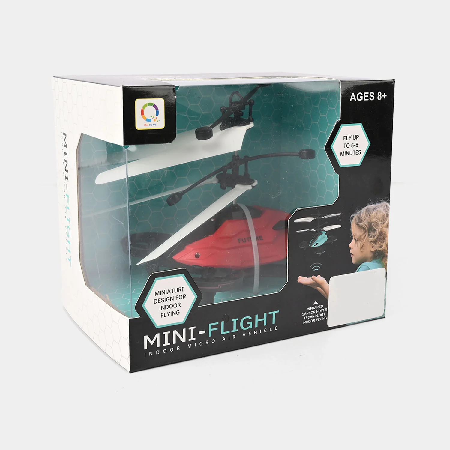 Induction Aircraft Toy – Rechargeable Helicopter with Sensor Control - Image 3