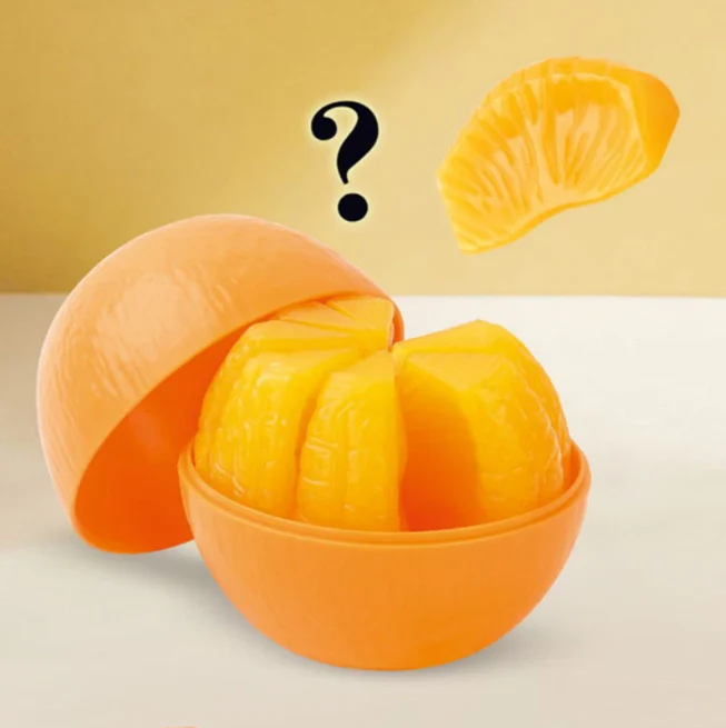 3D Orange Shape Funny Puzzle Toy - Image 3