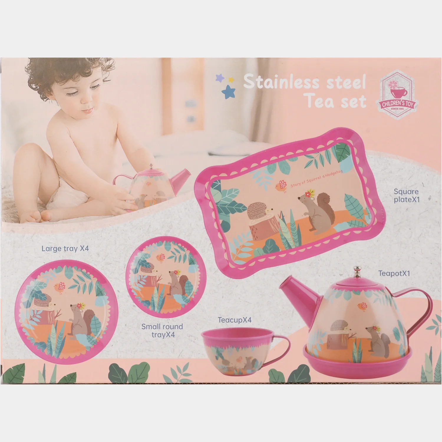 Tea Party Play Set for Kids - Image 6