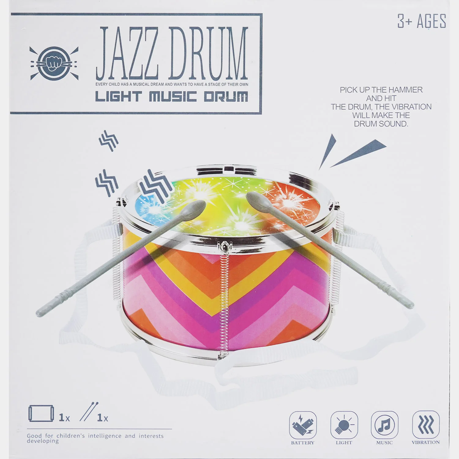 Musical Jazz Drum Toy for Kids - Image 6