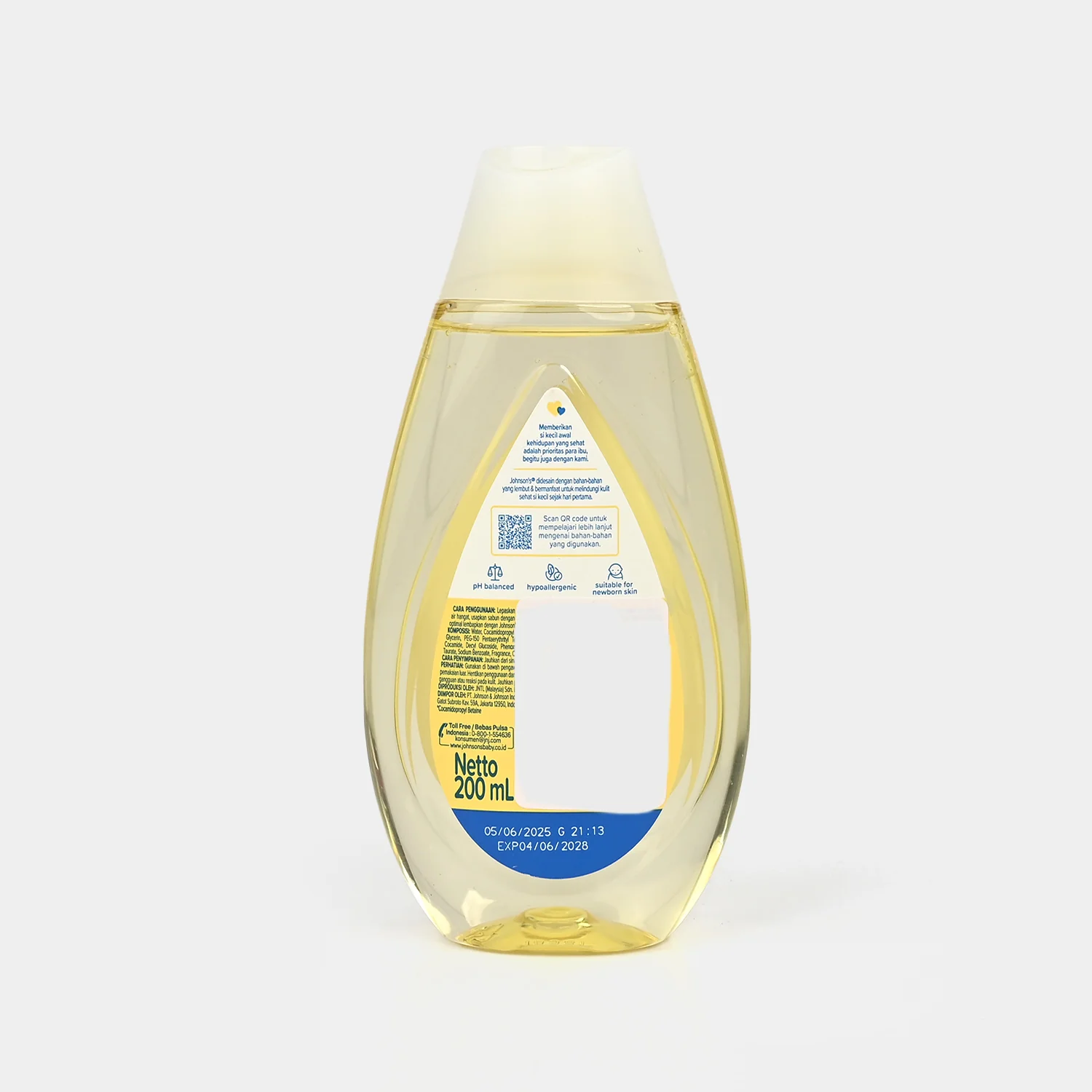 Baby Top to Toe Hair&Body Wash 200Ml - Image 3