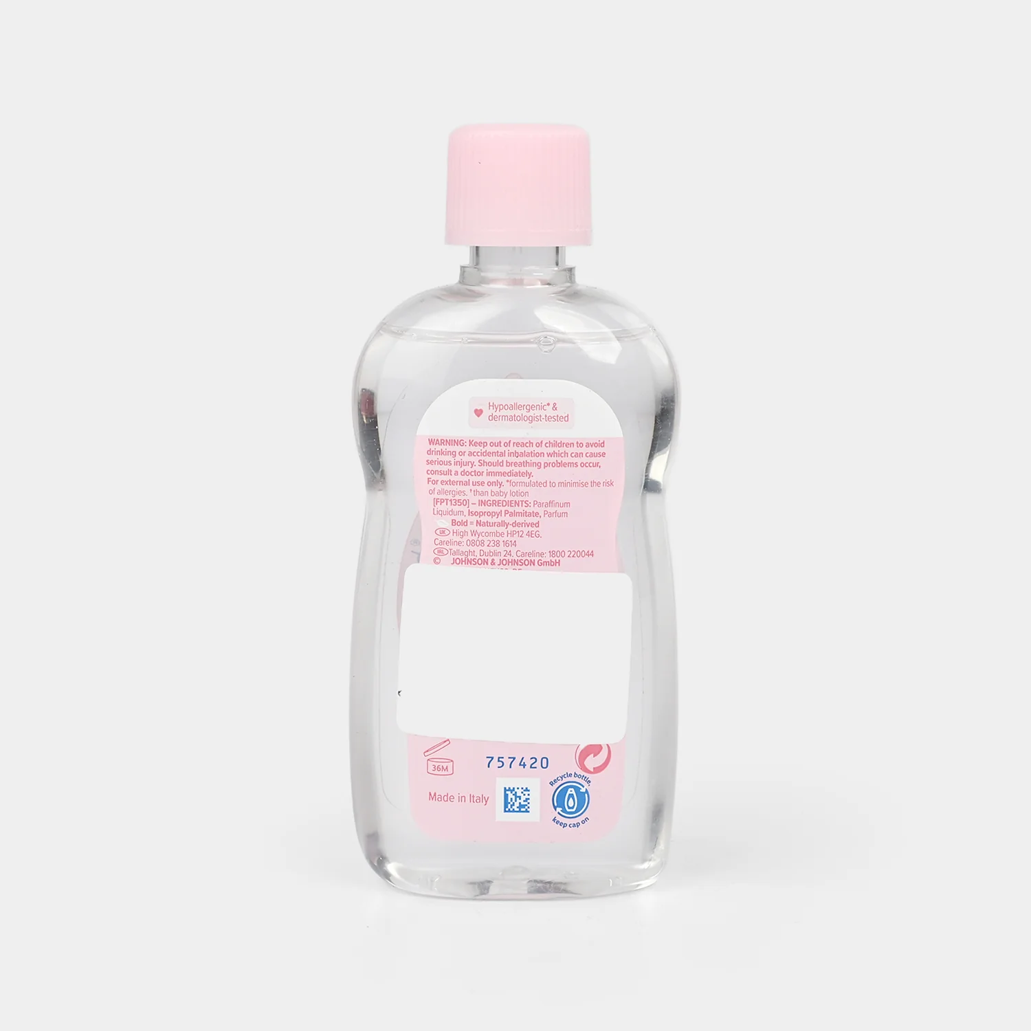 Johnson's Baby Oil 100ml - Image 4