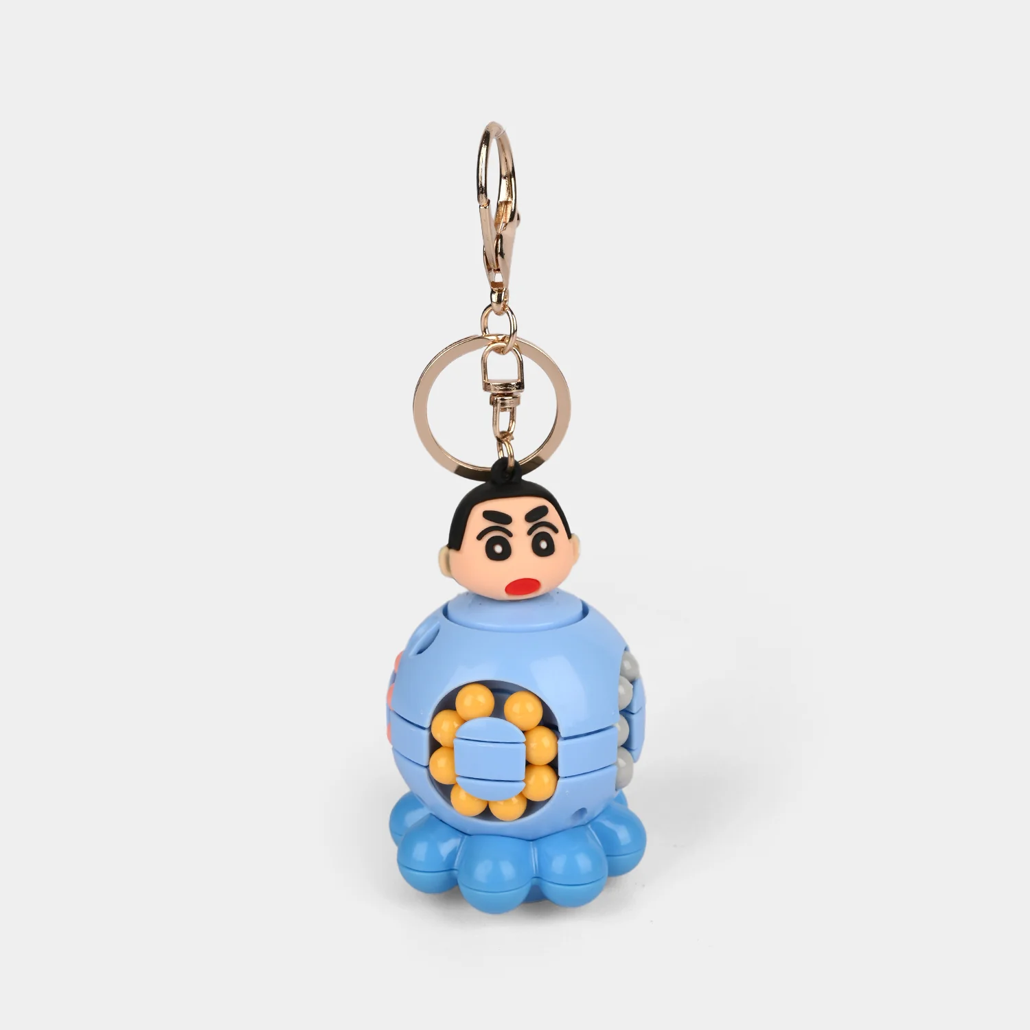 Rotating Bead Toy Keychain