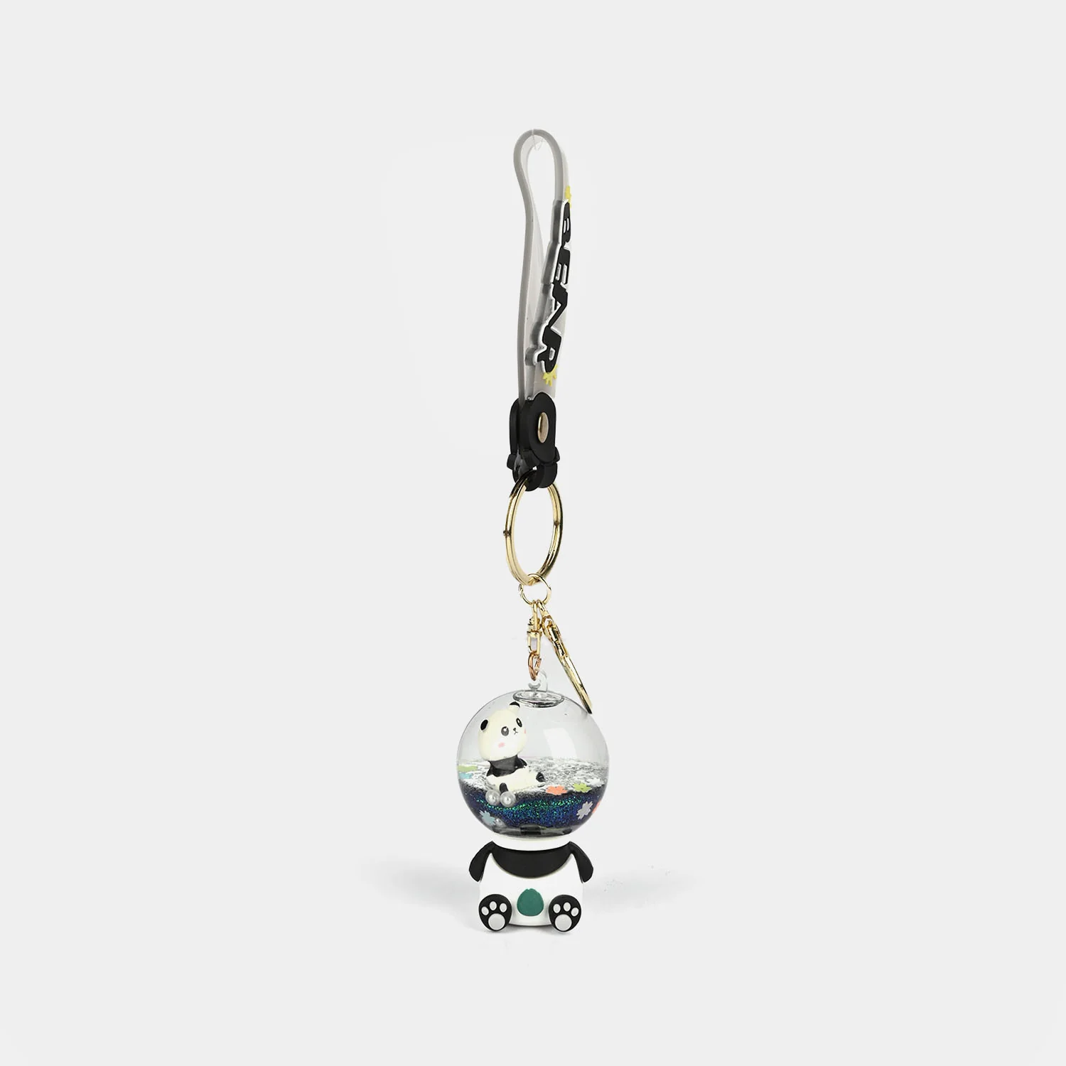 Liquid Floating Character Keychain