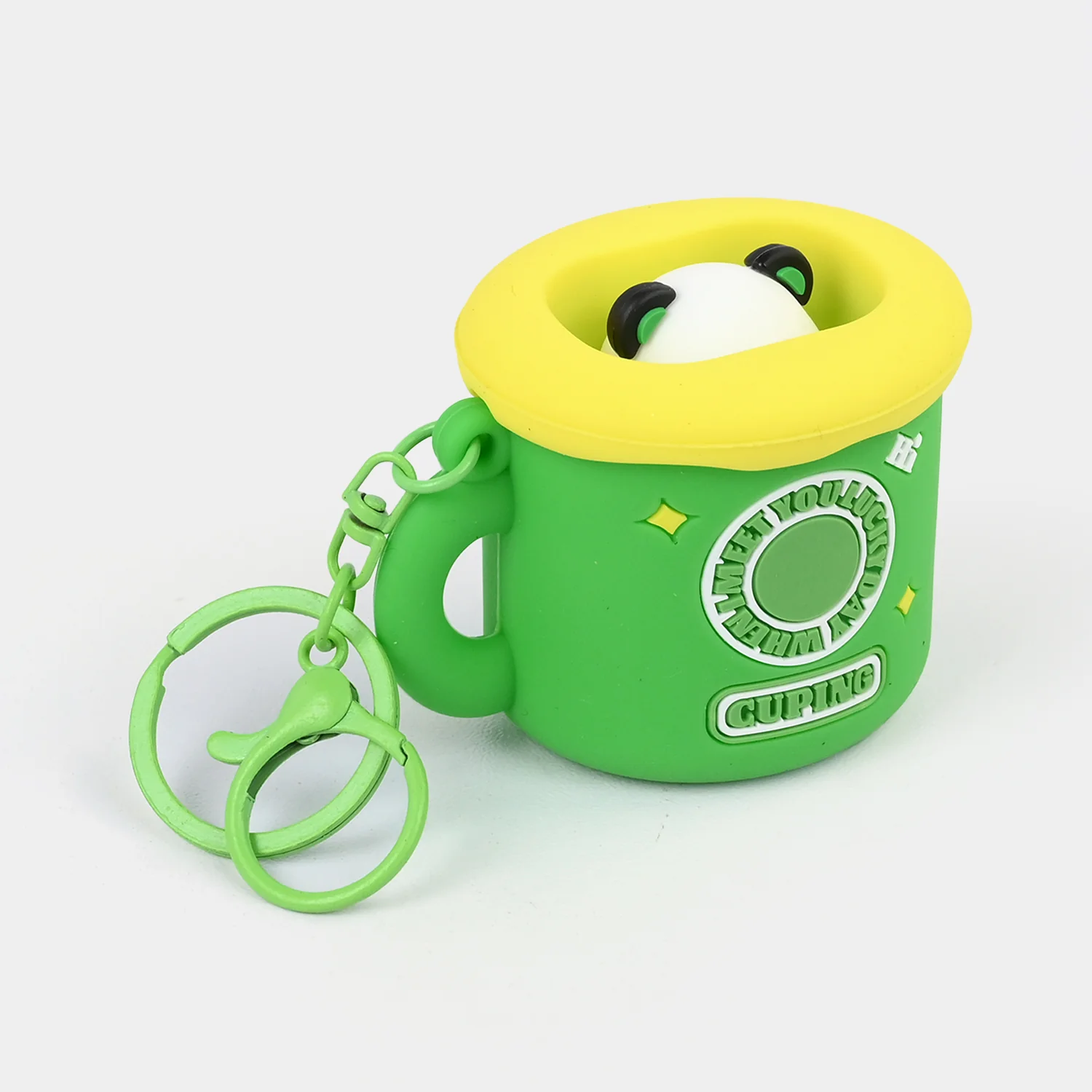 Pop-Up Squeeze Toy Keychain