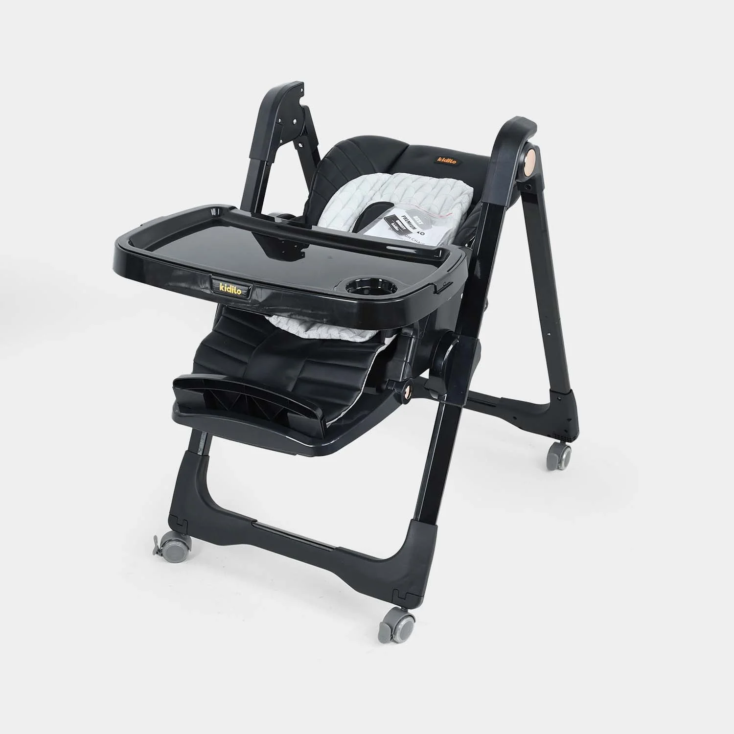 Kidilo Multifunctional Baby Highchair | C005 Black - Image 2