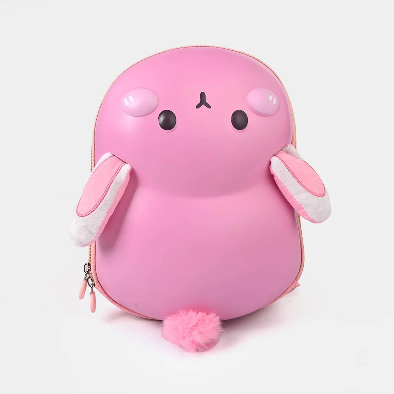 Cute Pink Character Hard Shell Backpack - Image 2