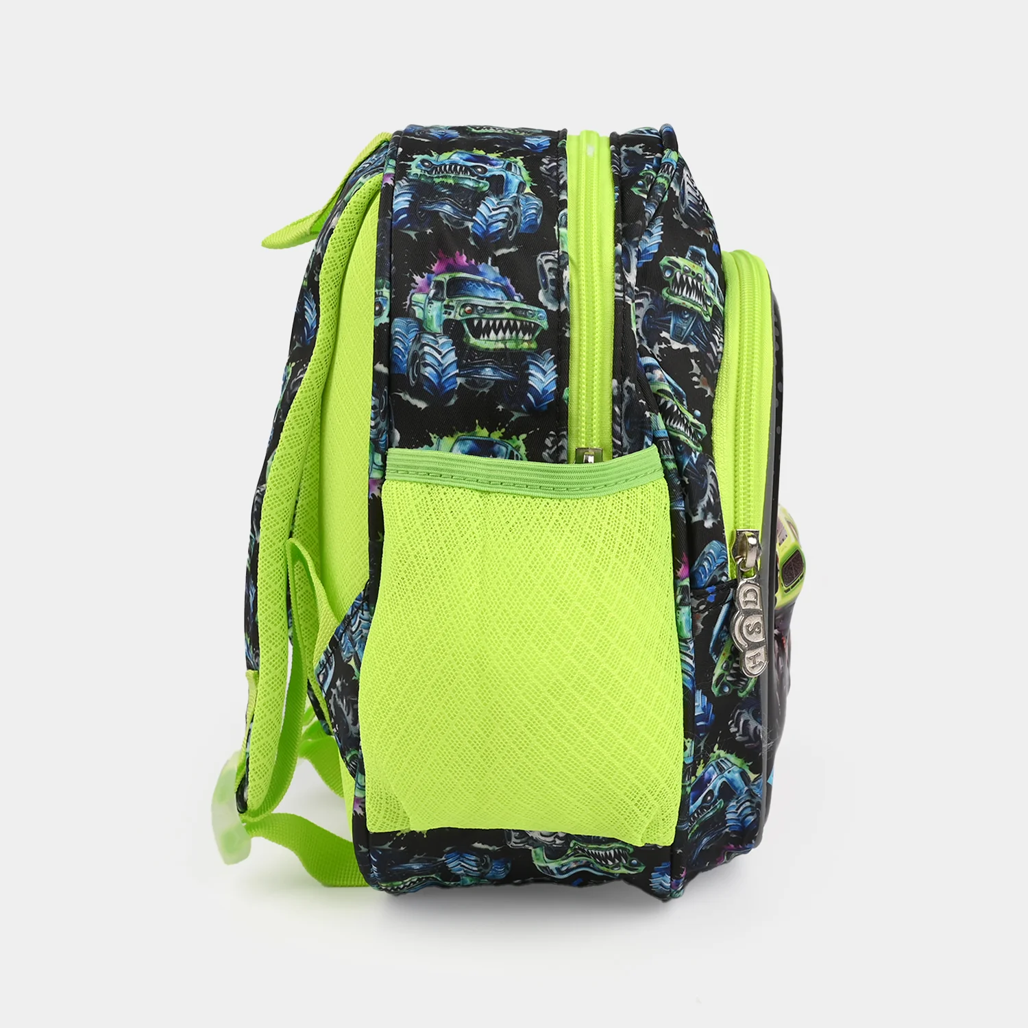 Kids School Backpack with Monster Truck Theme - Image 4