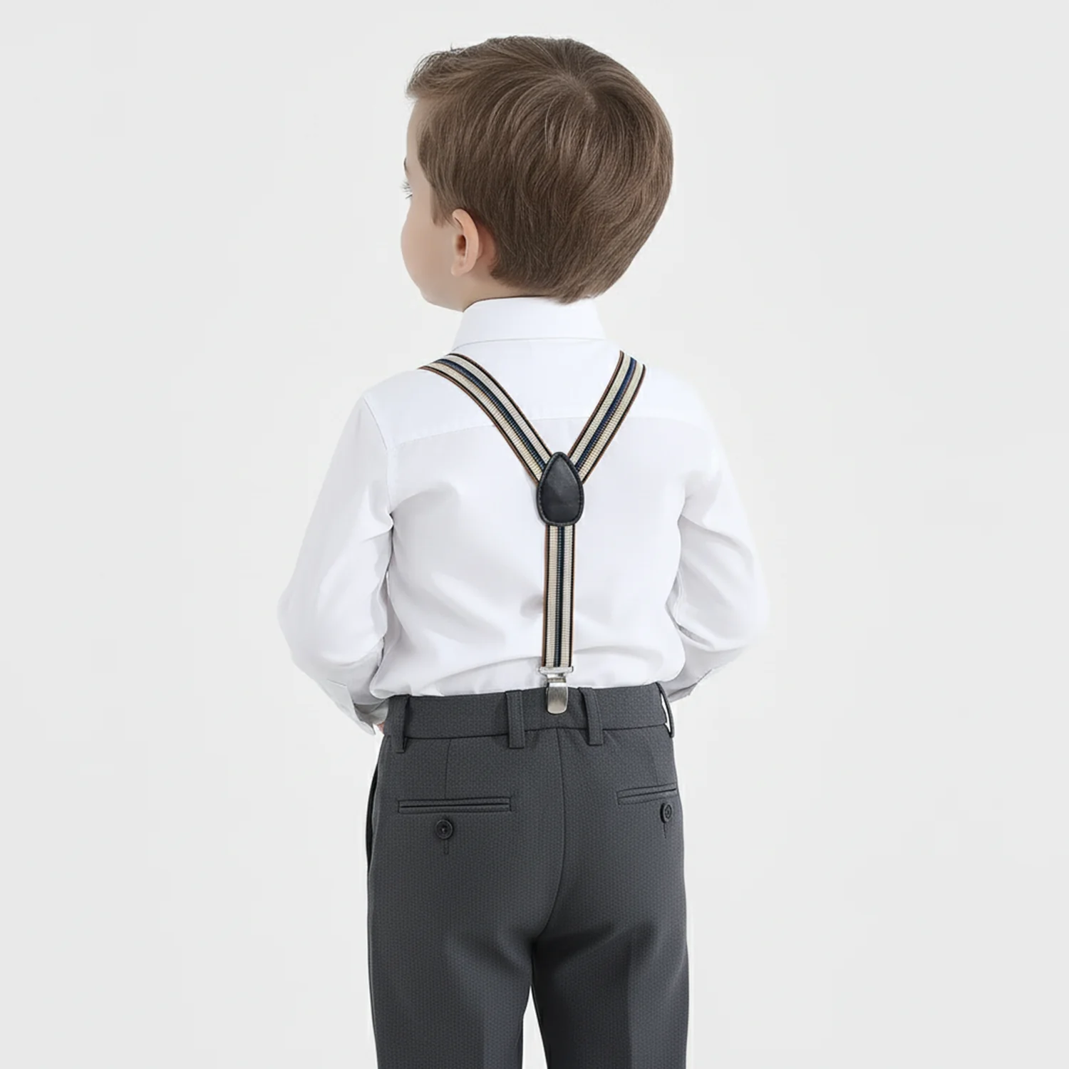 Boys Elastic Gallace/Suspenders - Image 2