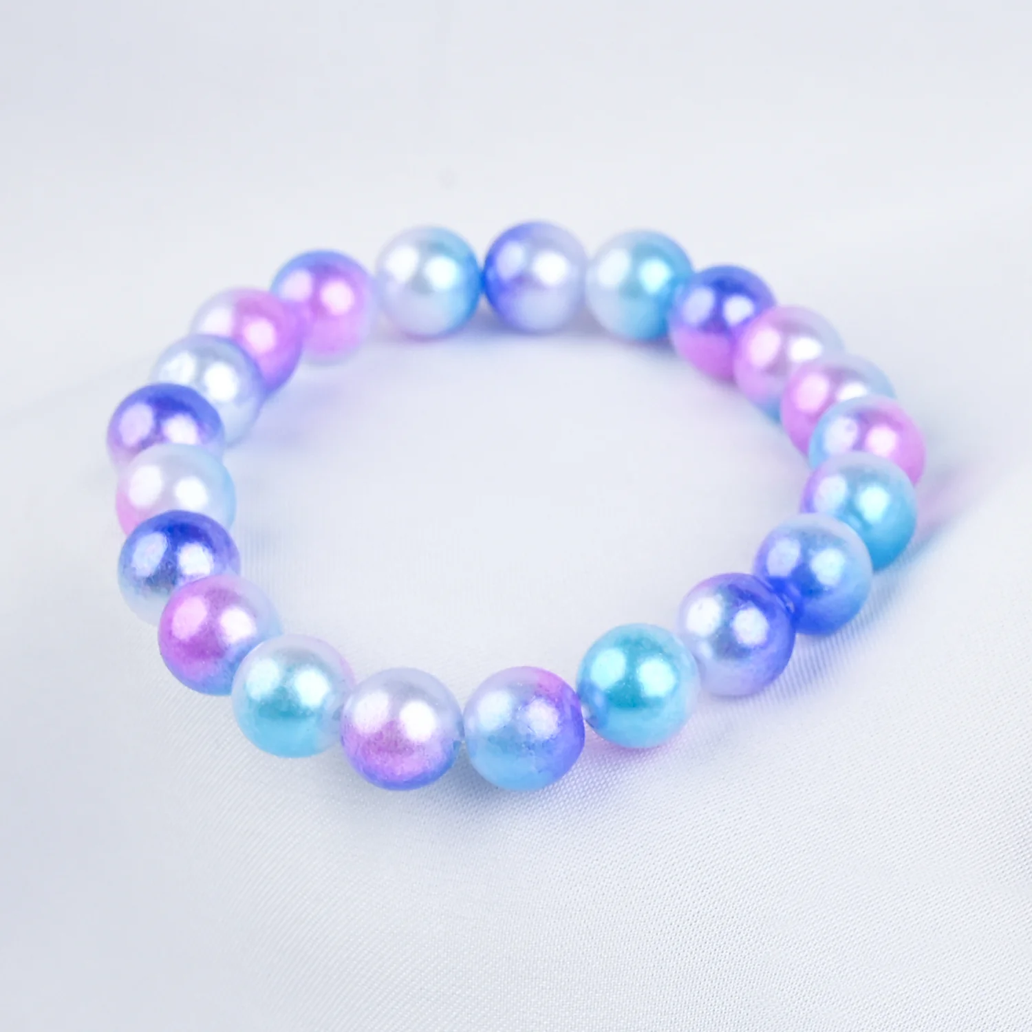 GIRLS ELEGANT BEADED NECKLACE & BRACELET - Image 2