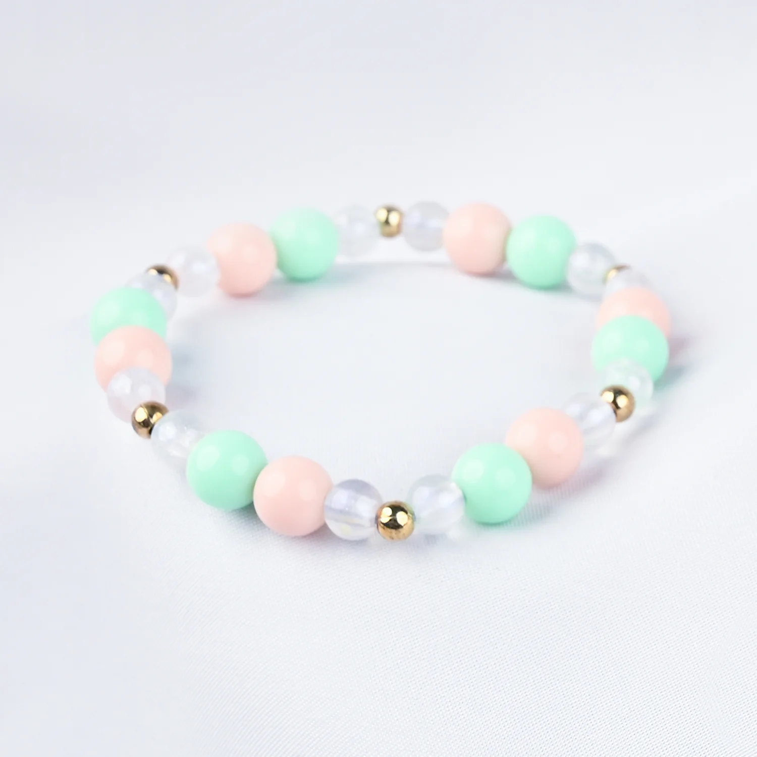 GIRLS ELEGANT BEADED NECKLACE & BRACELET - Image 2
