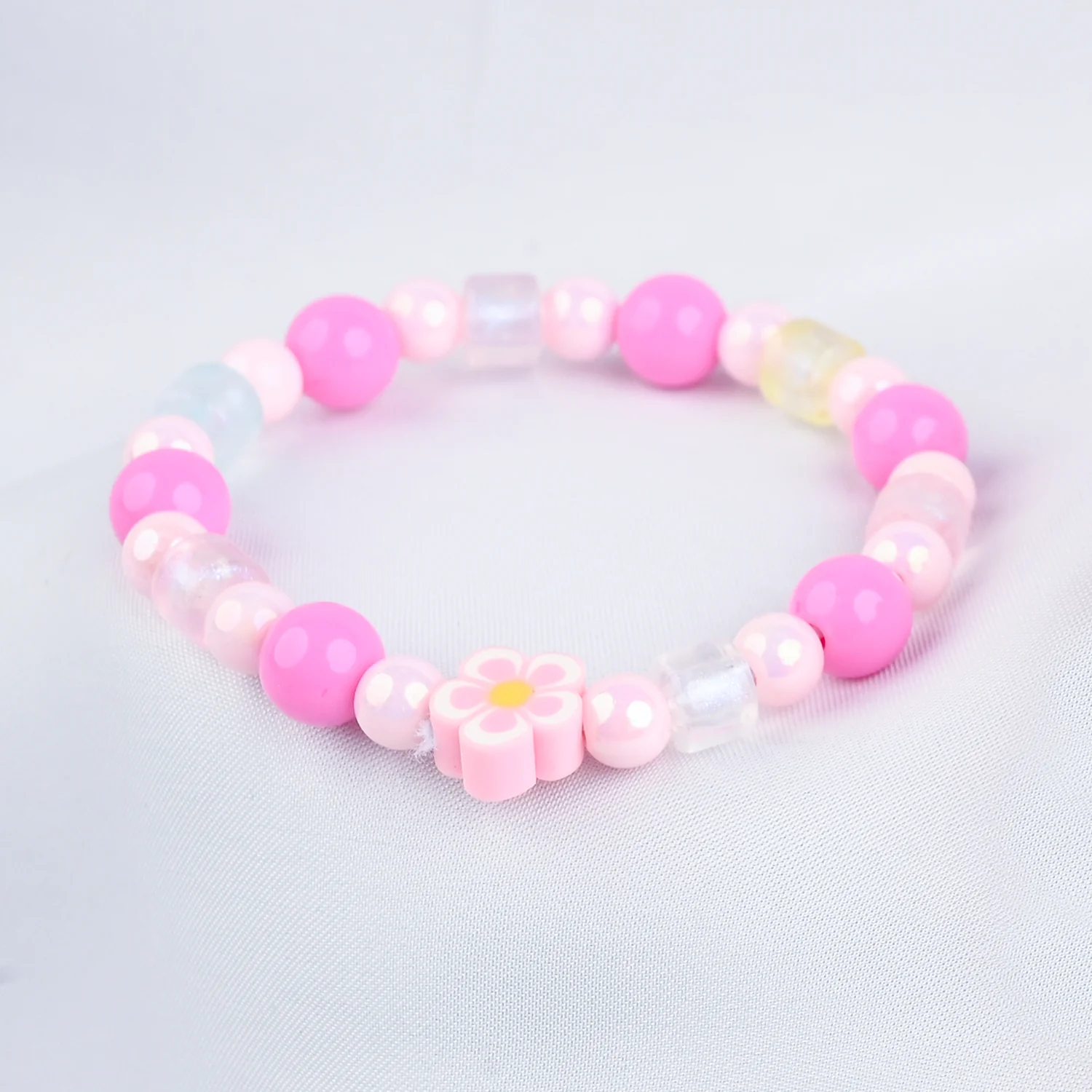 GIRLS ELEGANT BEADED NECKLACE & BRACELET - Image 2