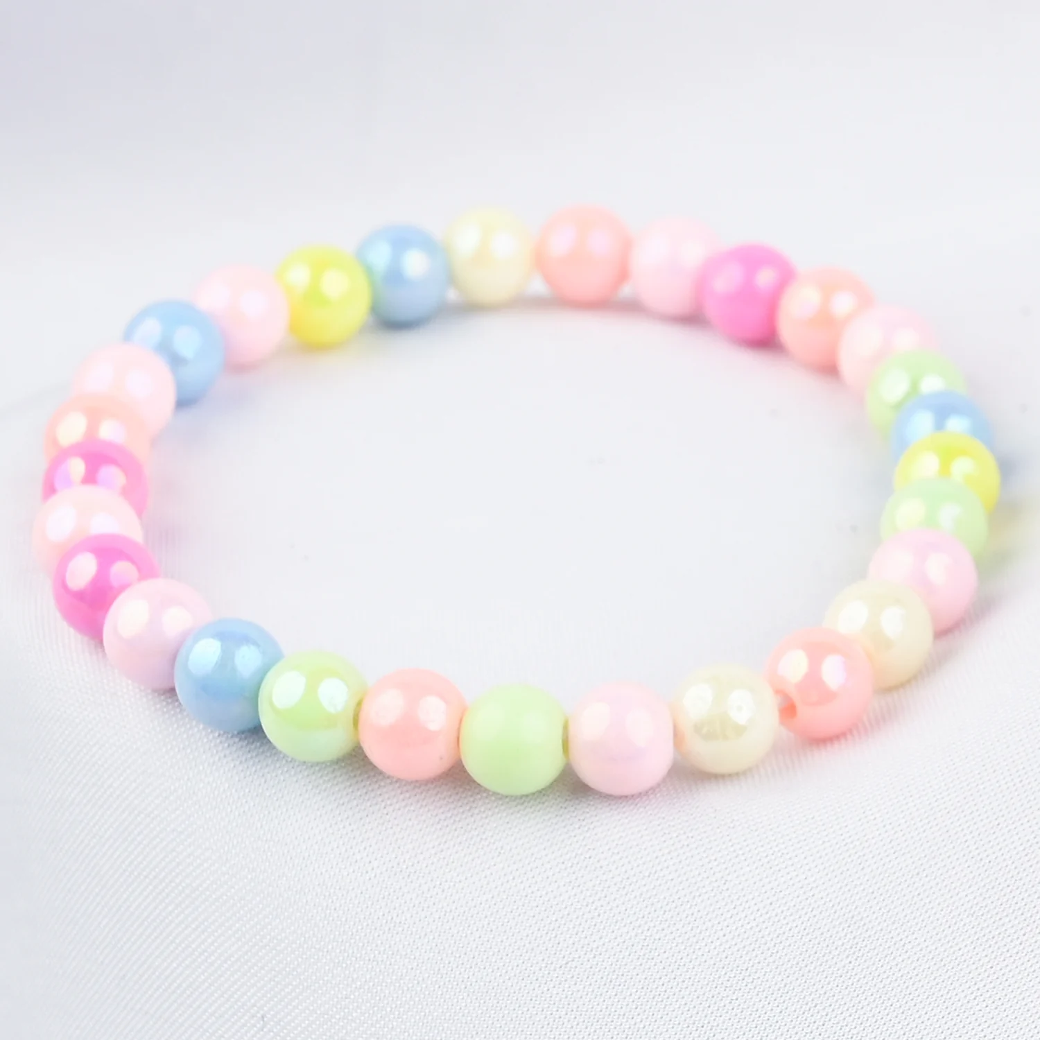 GIRLS ELEGANT BEADED NECKLACE & BRACELET - Image 2