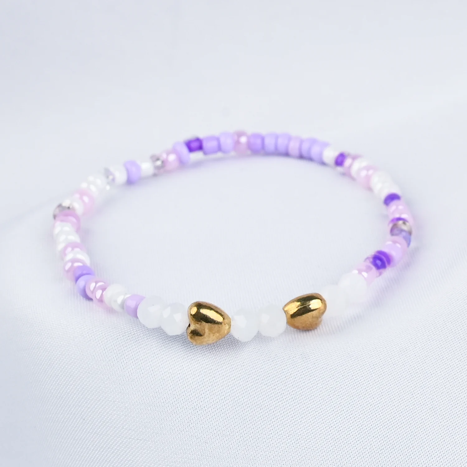 GIRLS ELEGANT BEADED NECKLACE & BRACELET - Image 2