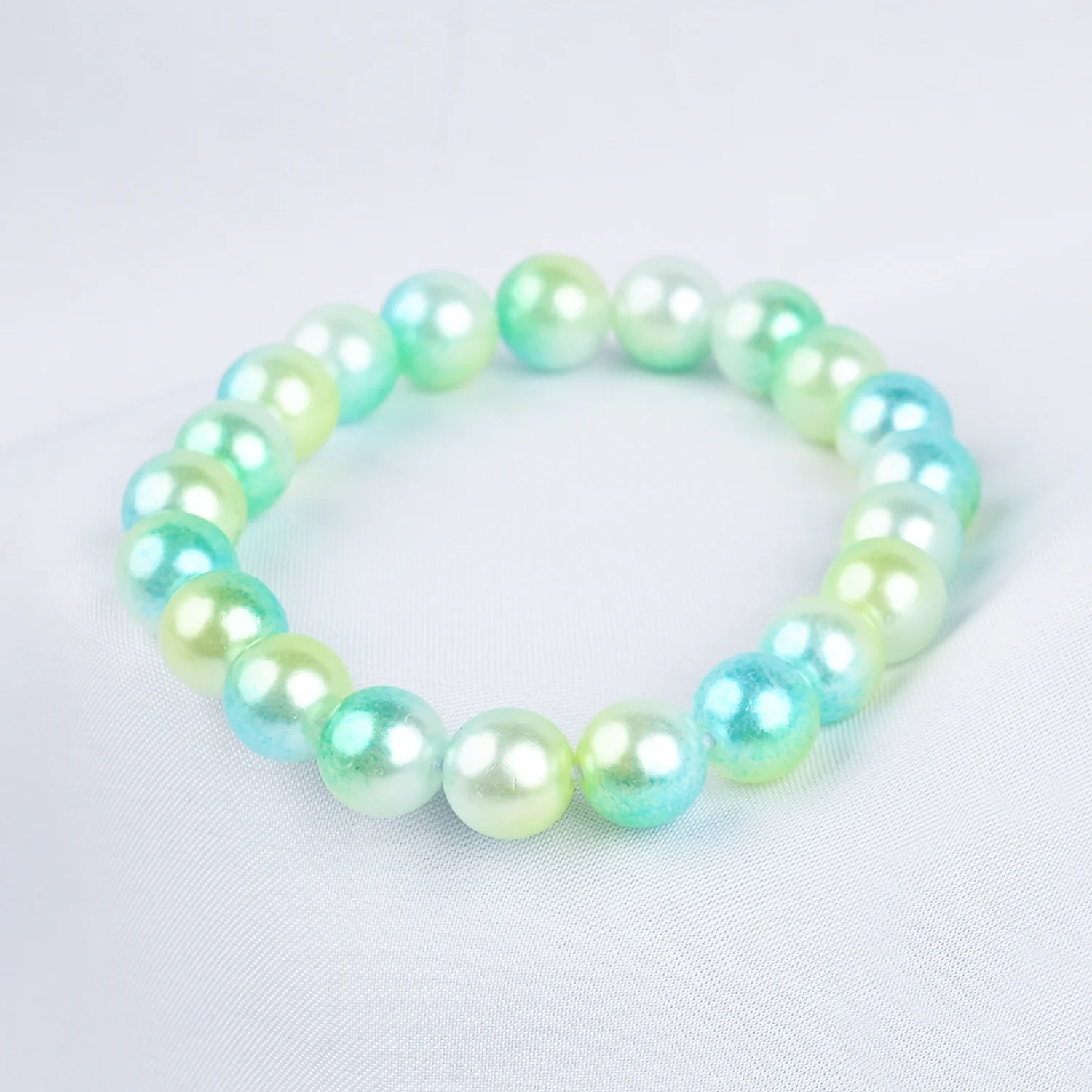 GIRLS ELEGANT BEADED NECKLACE & BRACELET - Image 2