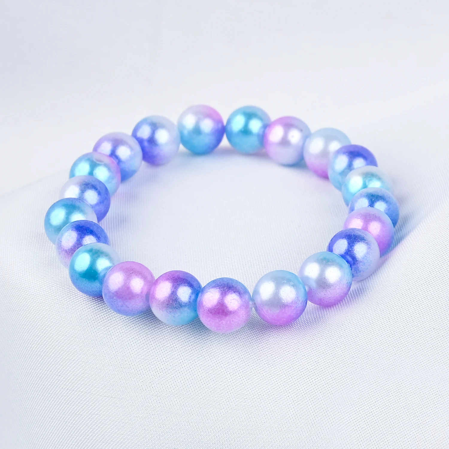 GIRLS ELEGANT BEADED NECKLACE & BRACELET - Image 2