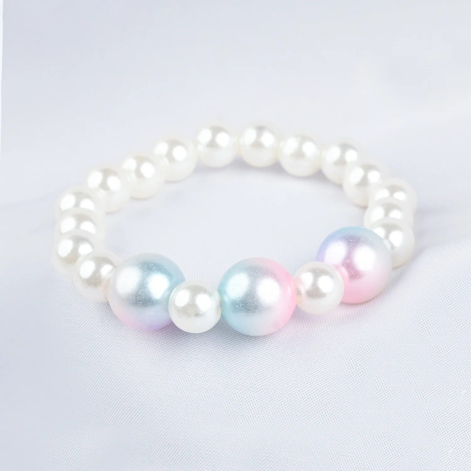 GIRLS ELEGANT BEADED NECKLACE & BRACELET - Image 2
