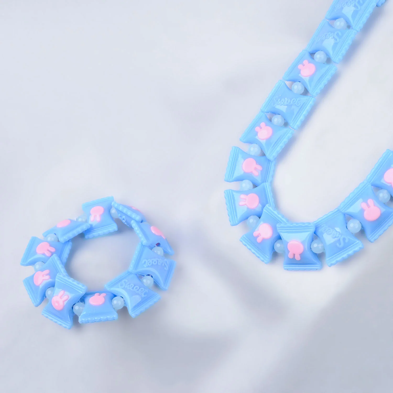 Beads Necklace & Bracelet Set - Image 2