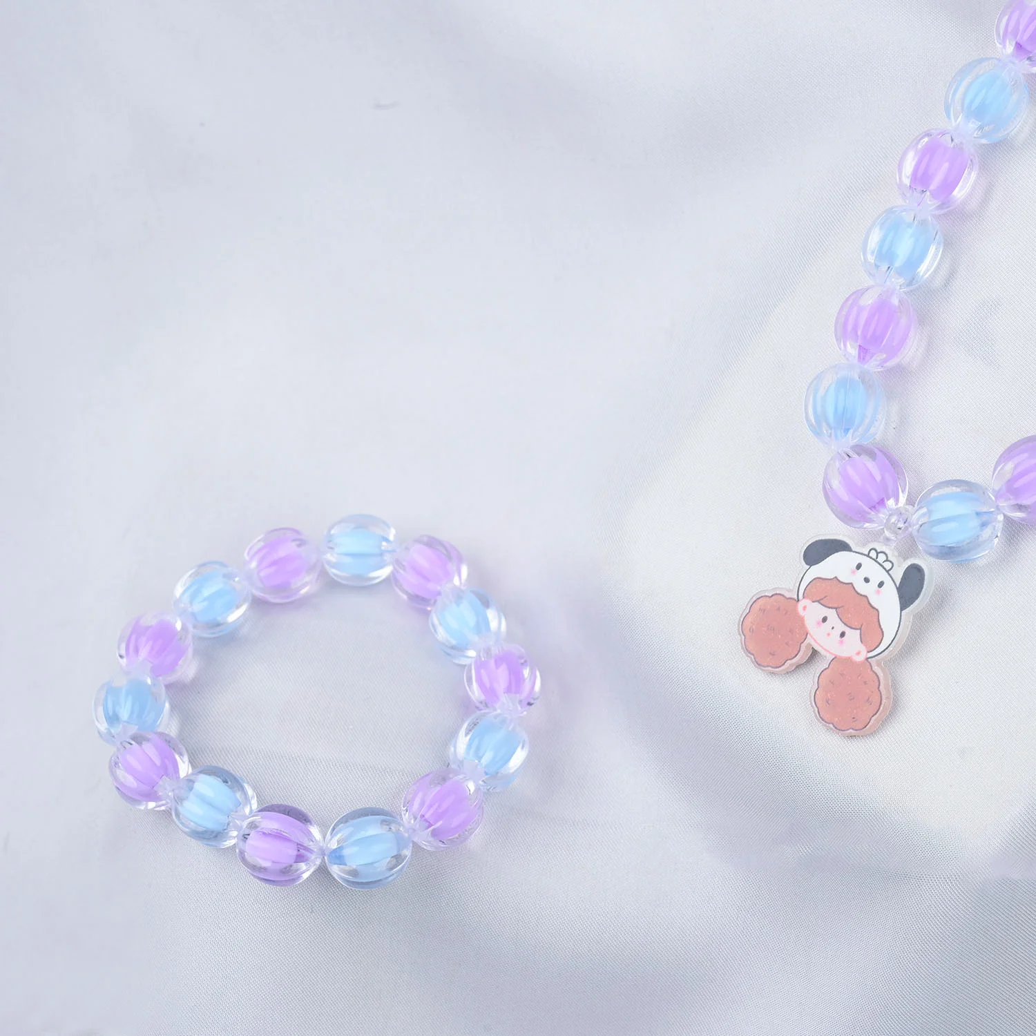 Beads Necklace & Bracelet Set - Image 2