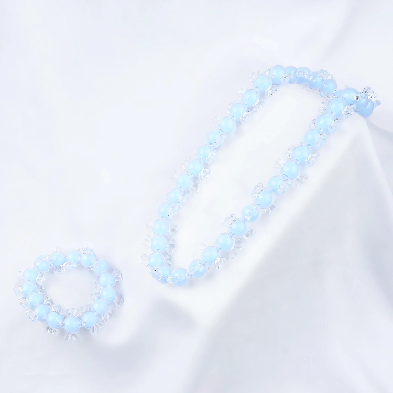 Beads Necklace & Bracelet Set