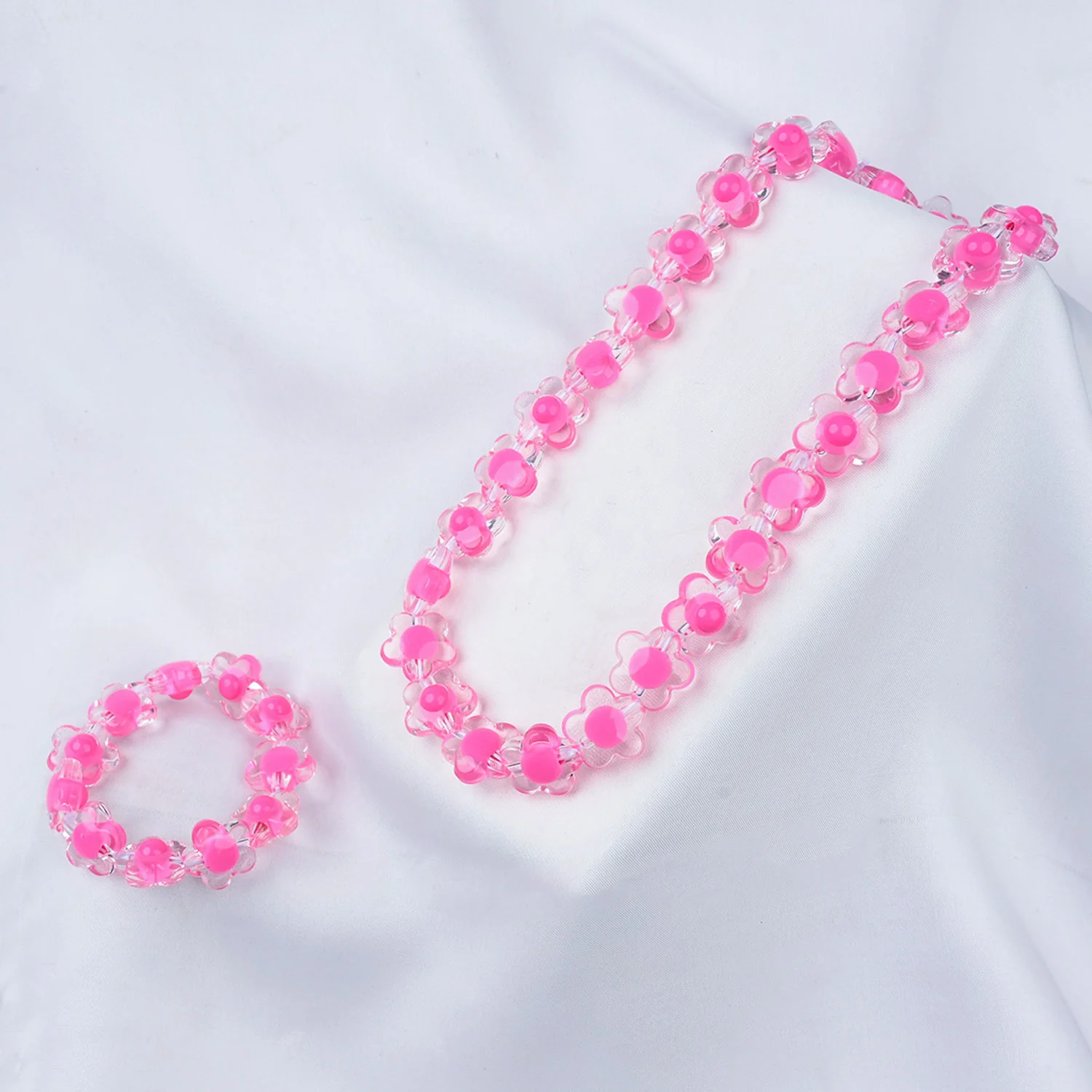 Beads Necklace & Bracelet Set